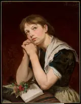 Emilia Dukszyńska-Dukszta, Girl with a book