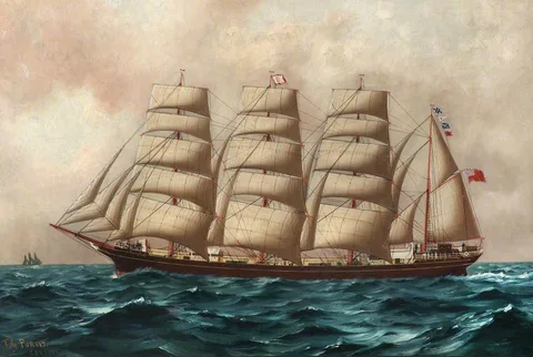 Thomas G. Purvis, The barque Norma