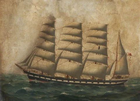 Thomas G. Purvis, Four-Masted Barque ‘Marion Lightbody’