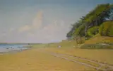 Albert Wang, View at Mariager Fjord. Denmark.