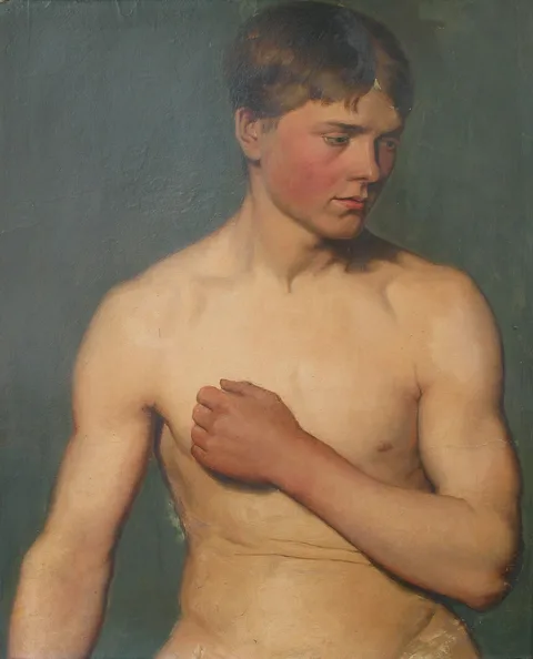 Albert Wang, Study of a young man.
