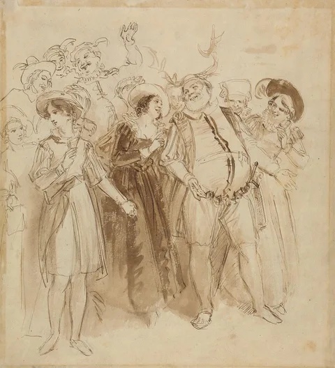 John Masey Wright, Falstaff Disguised as Herne