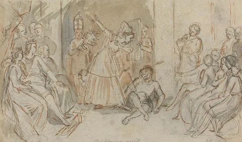 John Masey Wright, The Rustics Perform from "A Midsummer Night's Dream"
