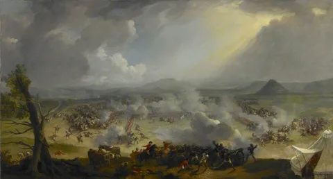 John Masey Wright, The Battle of Kirki, Bombay, 5 November 1817 (after James Sutherland)