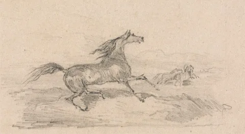 John Frederick Tayler, Study of a Startled Horse