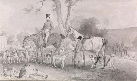 John Frederick Tayler, Hunting Scene: The Meet