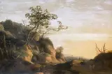 Joachim Govertsz Camphuysen, Travellers in a Landscape