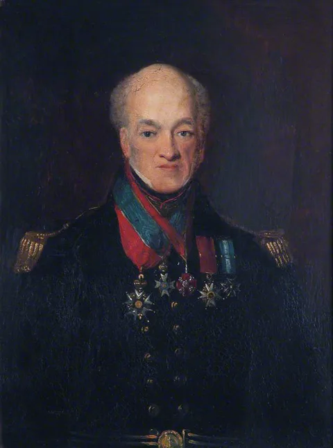 Henry Wyatt, Captain Sir Thomas Fellowes (1778-1853)