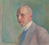 Harald Brun, Portrait of Emil Hasselblatt