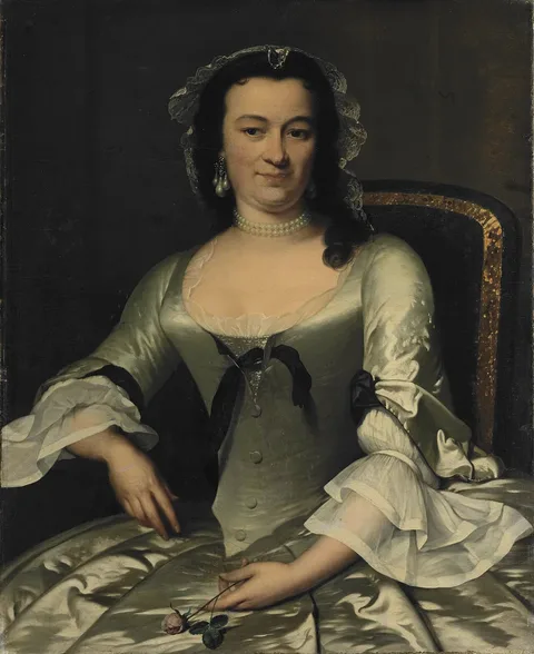 Frans van der Mijn, Portrait of Maria Henriëtte van de Pol, Wife of Willem Sautijn
