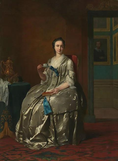 Frans van der Mijn, Portrait of Machteld Muilman