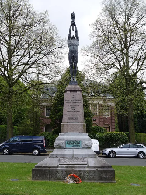 Auguste Puttemans, Monument Francisco Ferrer