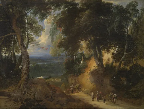 Lodewijk de Vadder, The Soignes Forest