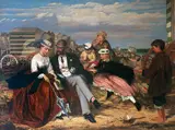 Charles Wynne Nicholls, Courtship on the Beach