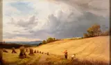 Alfred Walter Williams, Cornfield with Reapers