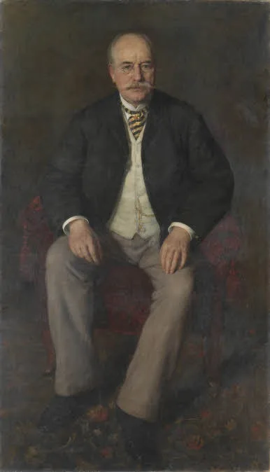 Johannes Kleinschmidt, Portrait of Edward Habich