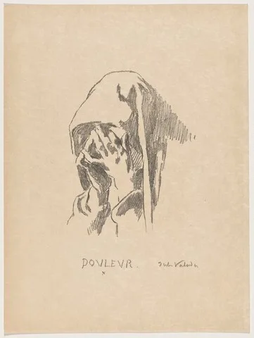 Jules Emmanuel Valadon, Douleur (Sorrow)