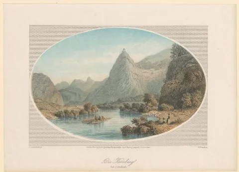 William French, Die Kronburg bei Landeck