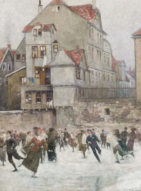 Theodor Matthei, The Skaters