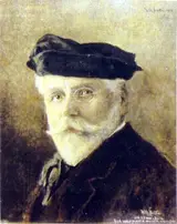 Wilhelm Bröker, Self portrait