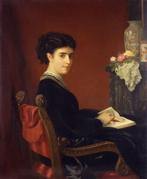Antonie Volkmar, Portrait of Marianne Beschütz, married Perl