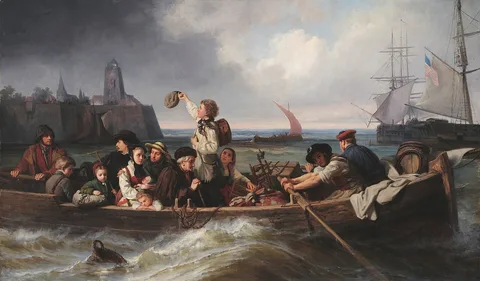 Antonie Volkmar, Emigrant's farewell