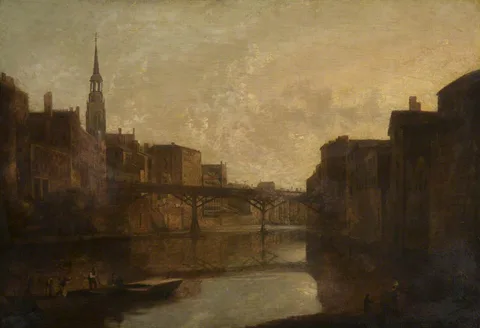 John Ralston, Old Blackfriars Footbridge over the River Irwell