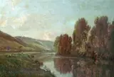 Alexandre René Veron, On the Seine, France