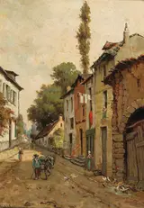 Alexandre René Veron, Street Scene