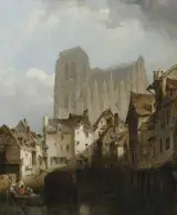 Lewis John Wood, Church of St Wulfram, Abbeville, France
