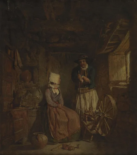 Alfred Provis, Cottage interior