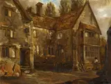 Alfred Provis, North Front of Easton Piercy Manor House, Wiltshire
