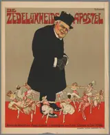 Charles Verschuuren, De zedelijkheidsapostel. Nieuwste klucht met zang en dans in 3 bedrijven door Louis Scheuer en Leo de Wilde.