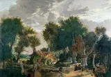 Alfred Stannard, Scene in Crown Point Wood with Woodcutters