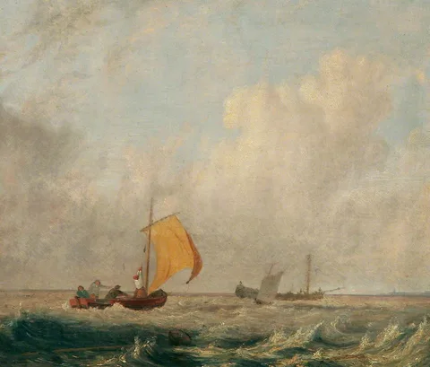 Alfred Stannard, Seascape