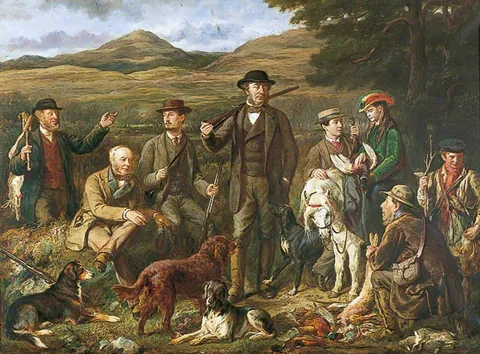 Gourlay Steell, The Shooting Party