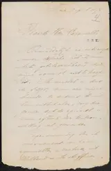 Willem Johannes Martens, Brief aan de heer Caramelli