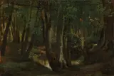 Robert Léopold Leprince, Interior of a Wood at Pierrefitte