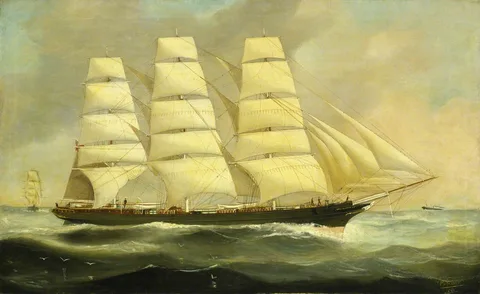 John-Henry Mohrmann, The ship Melpomene