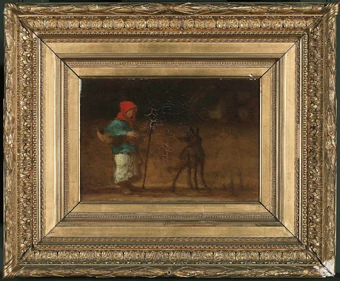 Robert Loftin Newman, Little Red Riding Hood and the Wolf