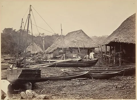 John Moran, Tropical Scenery, Landing, Chipigana