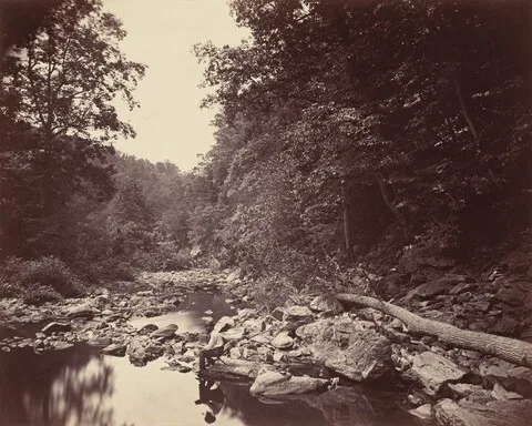 John Moran, The Wissahickon Creek near Philadelphia