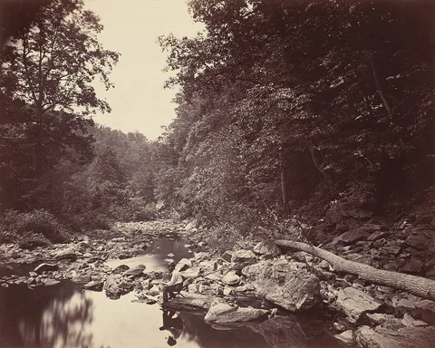 John Moran, The Wissahickon Creek near Philadelphia