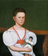 Zedekiah Belknap, Seated Girl