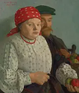 Mark Gertler, The apple woman and her husband
