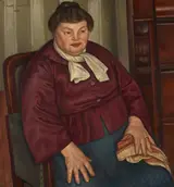 Mark Gertler, Portrait of the Artist's Mother