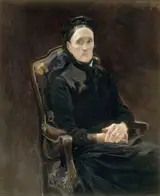 Jules-Alexis Muenier, Portrait of Madame Pâris, mother-in-law of the artist