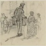 Johannes Abraham Mondt, Figuren op straat