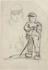 Johannes Abraham Mondt, Twee schetsen van een jongetje