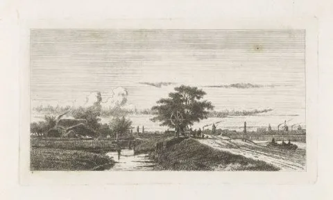 Jan van Lokhorst, Landschap met sloten
